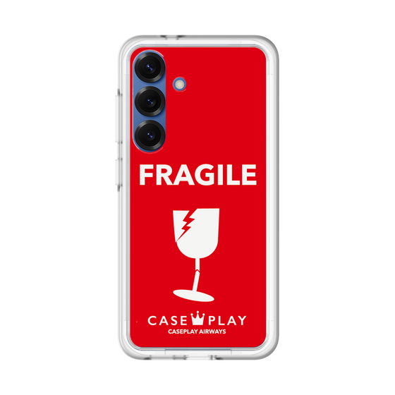 スリムプロテクションプレミアムケース［ FRAGILE - Red ］