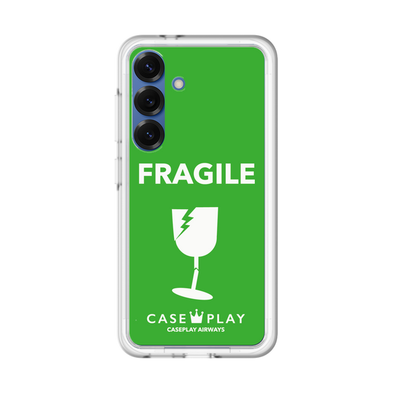 スリムプロテクションプレミアムケース［ FRAGILE - Green ］