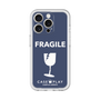 スリムプロテクションプレミアムケース［ FRAGILE - Navy ］