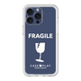 スリムプロテクションプレミアムケース［ FRAGILE - Navy ］