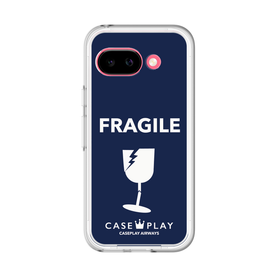 スリムプロテクションプレミアムケース［ FRAGILE - Navy ］