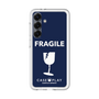 スリムプロテクションプレミアムケース［ FRAGILE - Navy ］