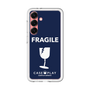 スリムプロテクションプレミアムケース［ FRAGILE - Navy ］