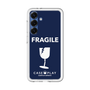スリムプロテクションプレミアムケース［ FRAGILE - Navy ］