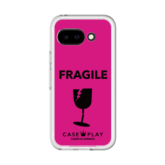 スリムプロテクションプレミアムケース［ FRAGILE - Pink ］