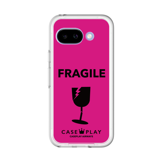 スリムプロテクションプレミアムケース［ FRAGILE - Pink ］