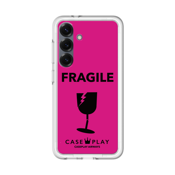 スリムプロテクションプレミアムケース［ FRAGILE - Pink ］