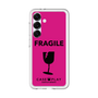 スリムプロテクションプレミアムケース［ FRAGILE - Pink ］