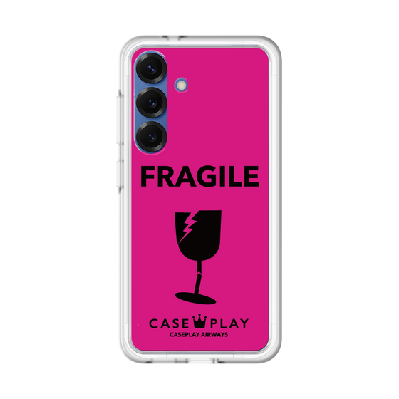 スリムプロテクションプレミアムケース［ FRAGILE - Pink ］