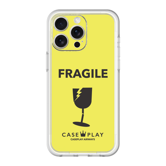 スリムプロテクションプレミアムケース［ FRAGILE - Yellow ］