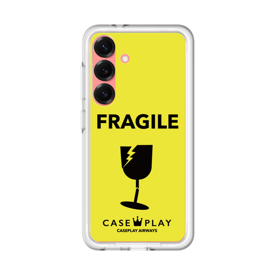 スリムプロテクションプレミアムケース［ FRAGILE - Yellow ］