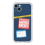 スリムプロテクションプレミアムケース［ FRAGILE Stickers - Navy ］