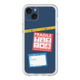 スリムプロテクションプレミアムケース［ FRAGILE Stickers - Navy ］