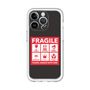 スリムプロテクションプレミアムケース［ FRAGILE Sticker - Black ］