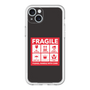 スリムプロテクションプレミアムケース［ FRAGILE Sticker - Black ］
