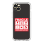 スリムプロテクションプレミアムケース［ FRAGILE Sticker - Black ］