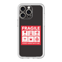 スリムプロテクションプレミアムケース［ FRAGILE Sticker - Black ］