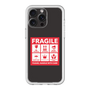スリムプロテクションプレミアムケース［ FRAGILE Sticker - Black ］