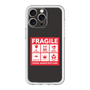 スリムプロテクションプレミアムケース［ FRAGILE Sticker - Black ］