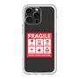 スリムプロテクションプレミアムケース［ FRAGILE Sticker - Black ］