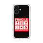 スリムプロテクションプレミアムケース［ FRAGILE Sticker - Black ］