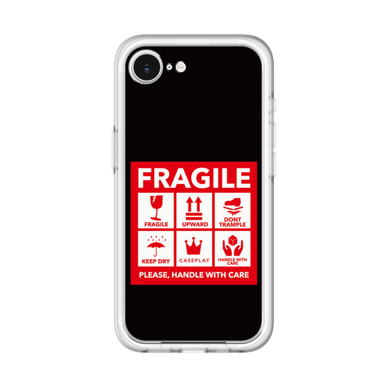 スリムプロテクションプレミアムケース［ FRAGILE Sticker - Black ］