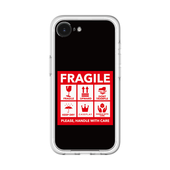 スリムプロテクションプレミアムケース［ FRAGILE Sticker - Black ］
