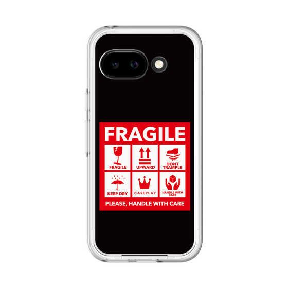 スリムプロテクションプレミアムケース［ FRAGILE Sticker - Black ］