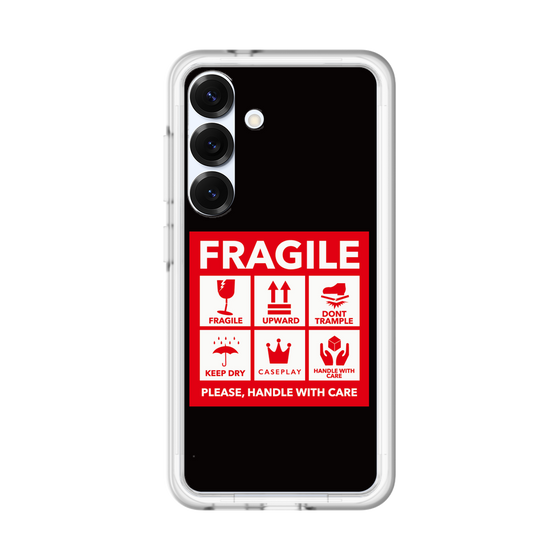 スリムプロテクションプレミアムケース［ FRAGILE Sticker - Black ］