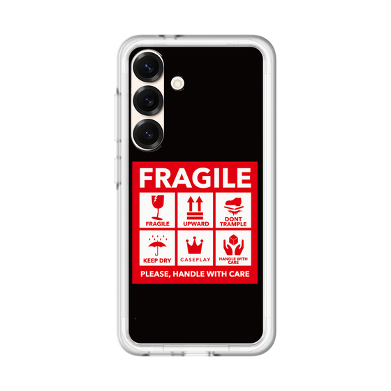 スリムプロテクションプレミアムケース［ FRAGILE Sticker - Black ］