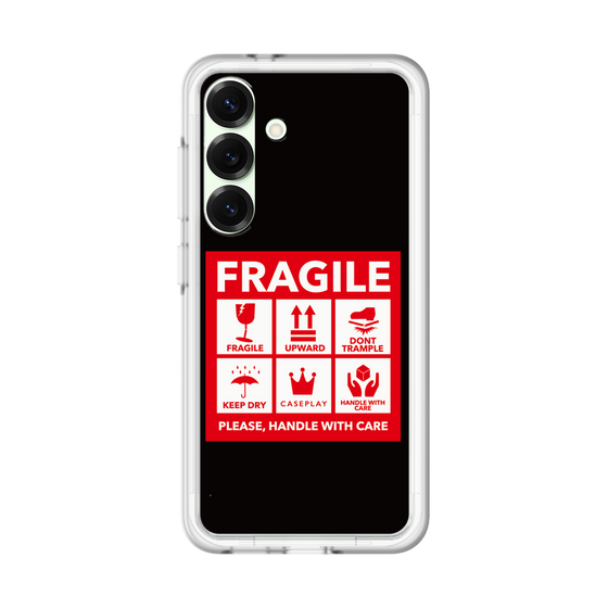 スリムプロテクションプレミアムケース［ FRAGILE Sticker - Black ］