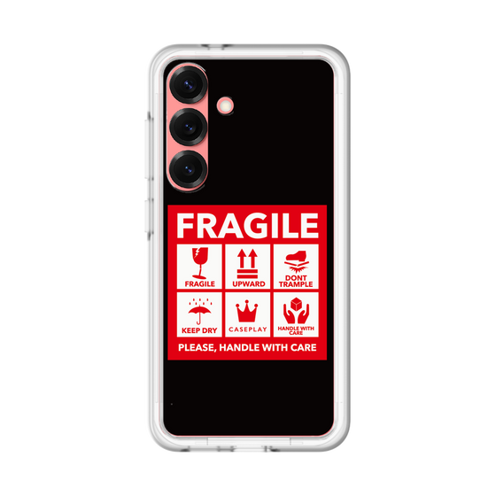 スリムプロテクションプレミアムケース［ FRAGILE Sticker - Black ］