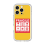 スリムプロテクションプレミアムケース［ FRAGILE Sticker - Yellow ］