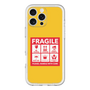 スリムプロテクションプレミアムケース［ FRAGILE Sticker - Yellow ］