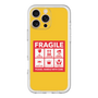 スリムプロテクションプレミアムケース［ FRAGILE Sticker - Yellow ］