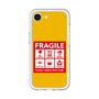 スリムプロテクションプレミアムケース［ FRAGILE Sticker - Yellow ］