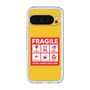 スリムプロテクションプレミアムケース［ FRAGILE Sticker - Yellow ］