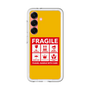 スリムプロテクションプレミアムケース［ FRAGILE Sticker - Yellow ］
