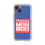 スリムプロテクションプレミアムケース［ FRAGILE Sticker - Blue ］