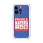 スリムプロテクションプレミアムケース［ FRAGILE Sticker - Blue ］