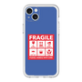 スリムプロテクションプレミアムケース［ FRAGILE Sticker - Blue ］