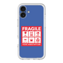 スリムプロテクションプレミアムケース［ FRAGILE Sticker - Blue ］