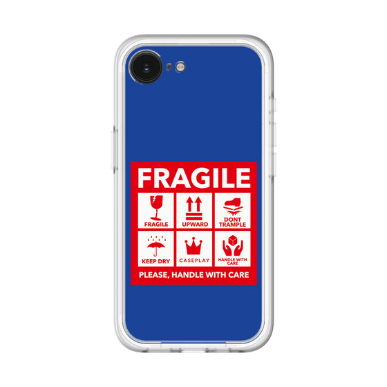 スリムプロテクションプレミアムケース［ FRAGILE Sticker - Blue ］