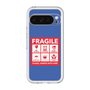 スリムプロテクションプレミアムケース［ FRAGILE Sticker - Blue ］