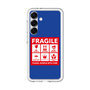 スリムプロテクションプレミアムケース［ FRAGILE Sticker - Blue ］