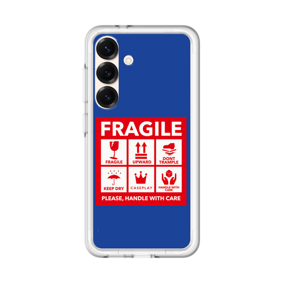 スリムプロテクションプレミアムケース［ FRAGILE Sticker - Blue ］