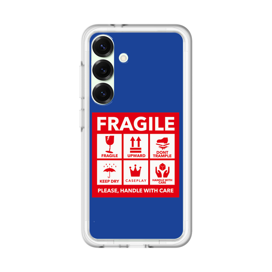スリムプロテクションプレミアムケース［ FRAGILE Sticker - Blue ］