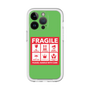 スリムプロテクションプレミアムケース［ FRAGILE Sticker - Green ］