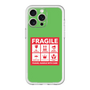 スリムプロテクションプレミアムケース［ FRAGILE Sticker - Green ］