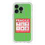 スリムプロテクションプレミアムケース［ FRAGILE Sticker - Green ］